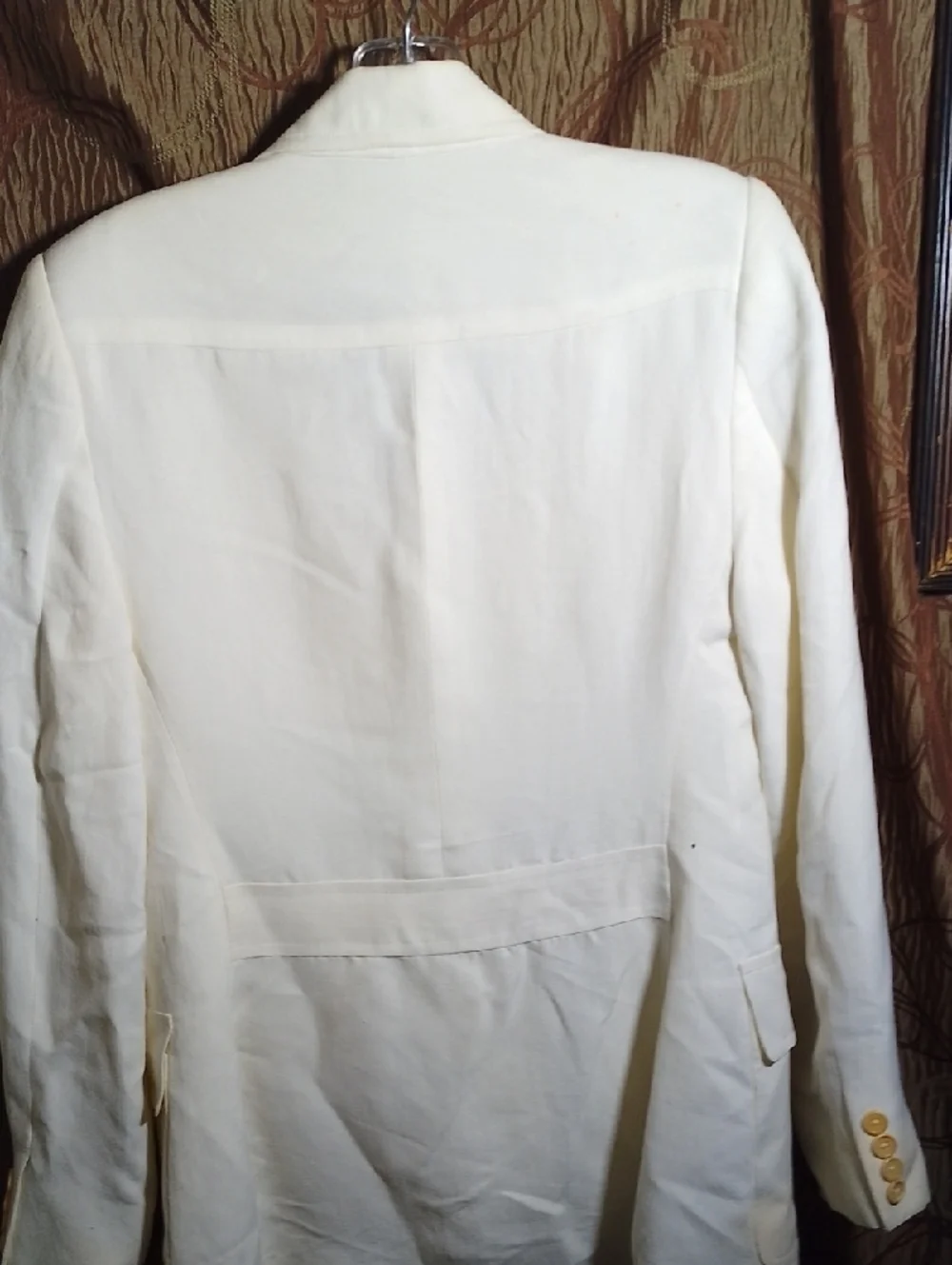 Ralph Lauren Off-White Double-Breasted Blazer - Picture 10 of 14